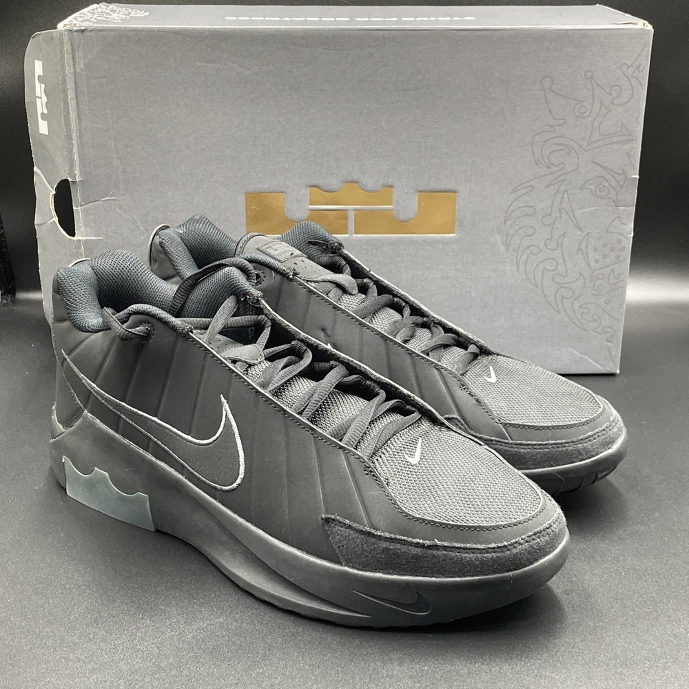 Nike Shoes Mens Size 12 Lebron Witness 9 Basketball Black / Grey NEW